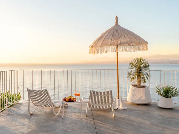 Sunset relaxation terrace